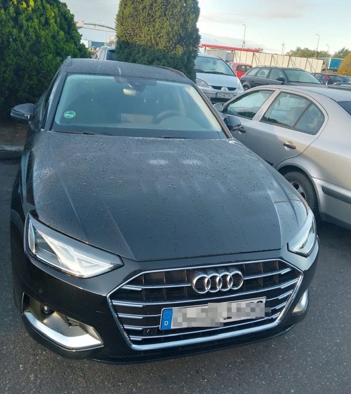 skradzione w Niemczech Audi A4
