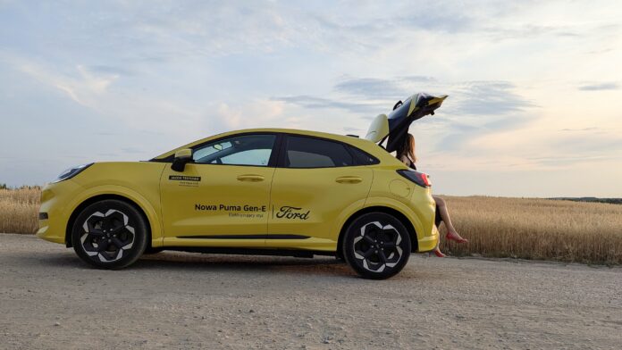 Ford Puma EV SUV test 6