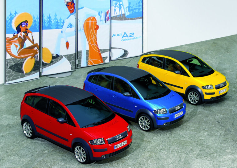 Audi A2. Foto: materiały prasowe producenta