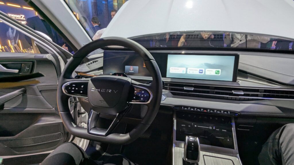 Kokpit Chery Tiggo 4. Foto: Magdalena Hajduk