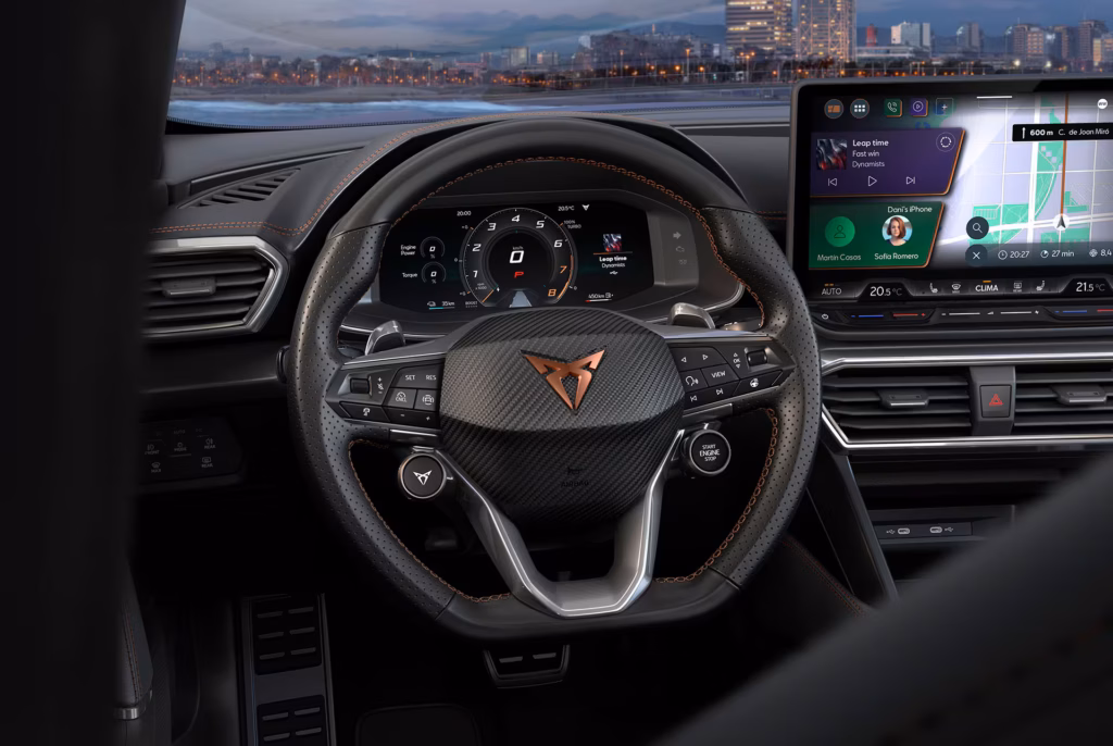 Kokpit Cupra Formentor. Foto: materiały prasowe producenta