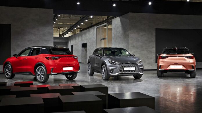 Lexus LBX. Foto: materiały prasowe producenta