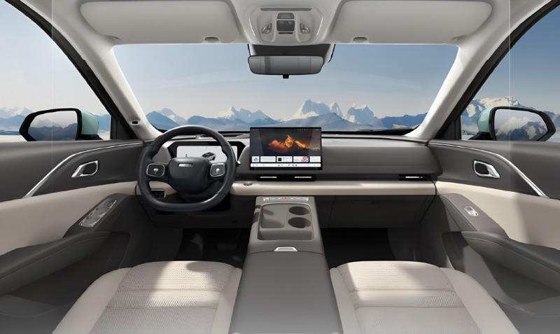Kokpit Haval H6L. Foto: materiały prasowe producenta