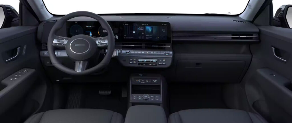 Kokpit Hyundai Kona. Foto: materiały prasowe producenta