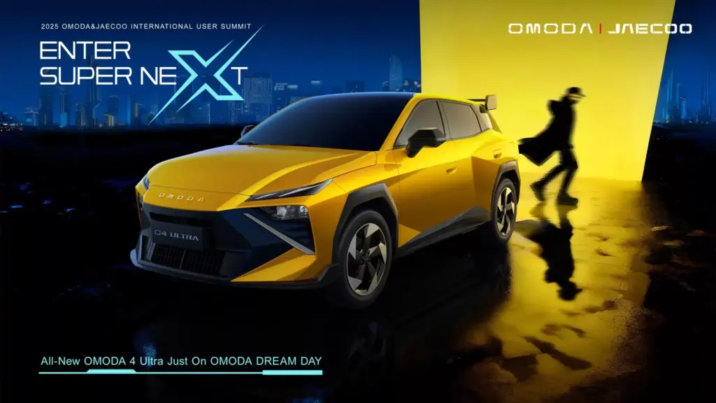 Omoda 4 Ultra. Foto: materiały prasowe producenta