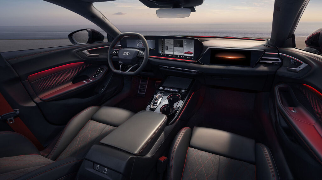 Audi A5L Sportback 3 Wnętrze Audi A5L Sportback. Foto: materiały prasowe producenta