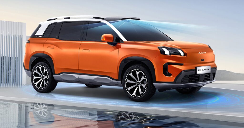 GAC AION V. Foto: materiały prasowe producenta