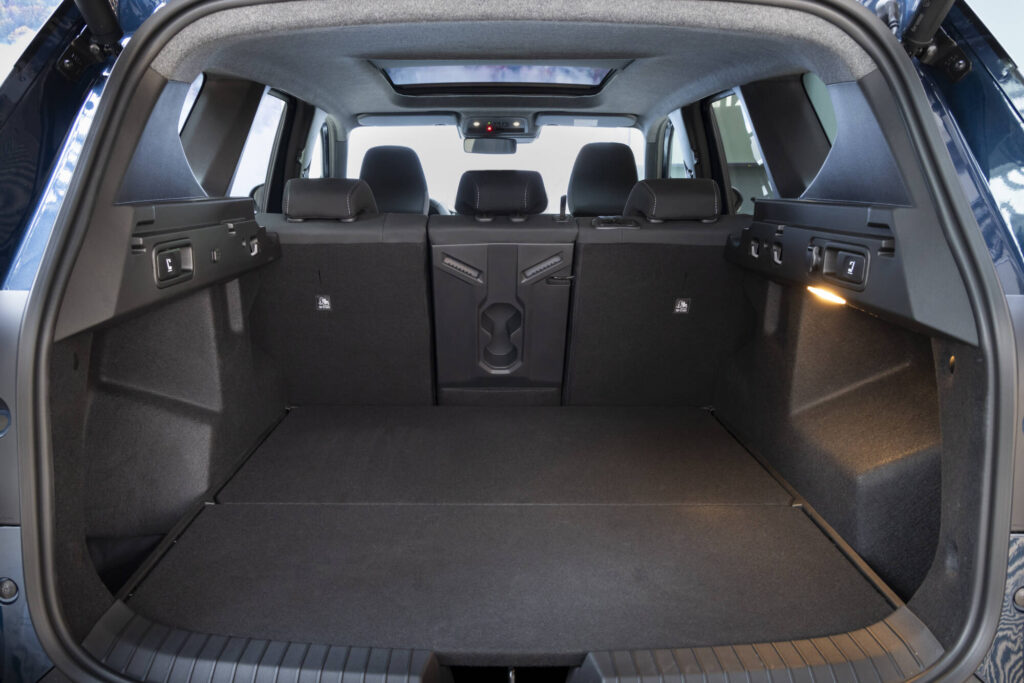 Bagażnik Dacia Bigster 2026. Foto: materiały prasowe producenta