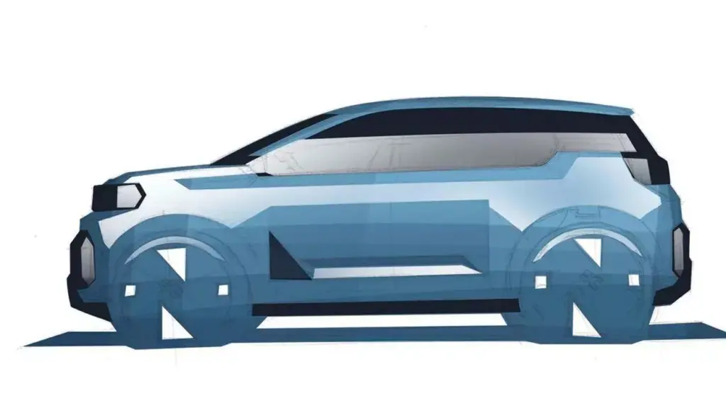 Grafika Dacia Evader. Foto: materiały prasowe producenta