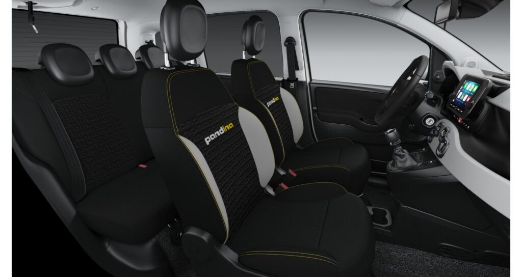 Fiat Pandina 6 Wnętrze Fiat Pandina 2026. Foto: materiały prasowe producenta