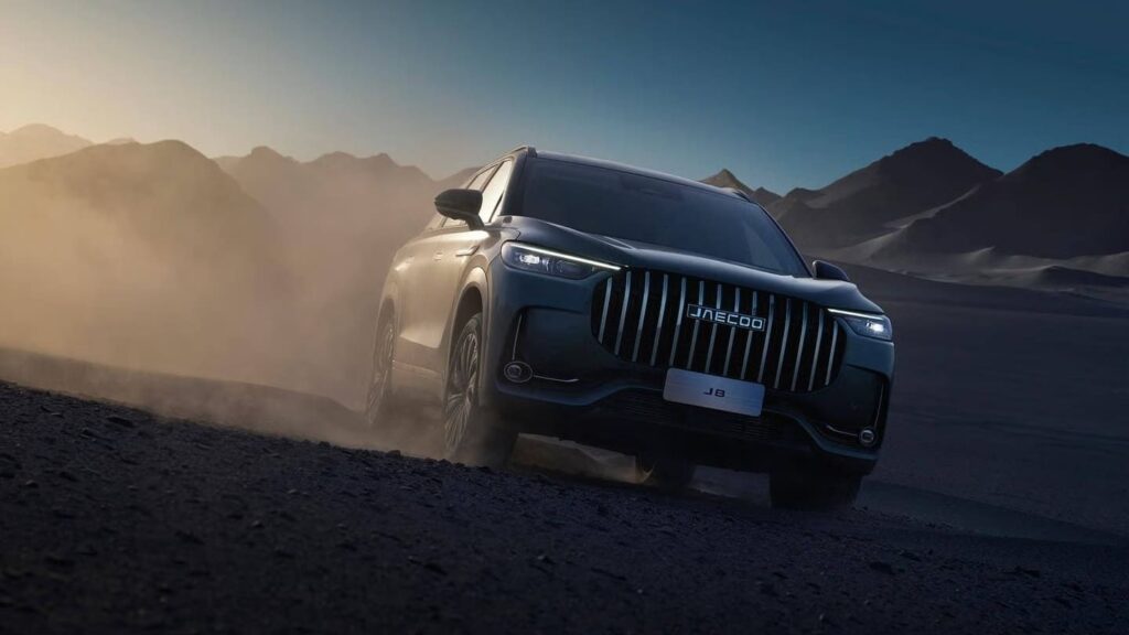 Jaecoo 8 PHEV. Foto: materiały prasowe producenta