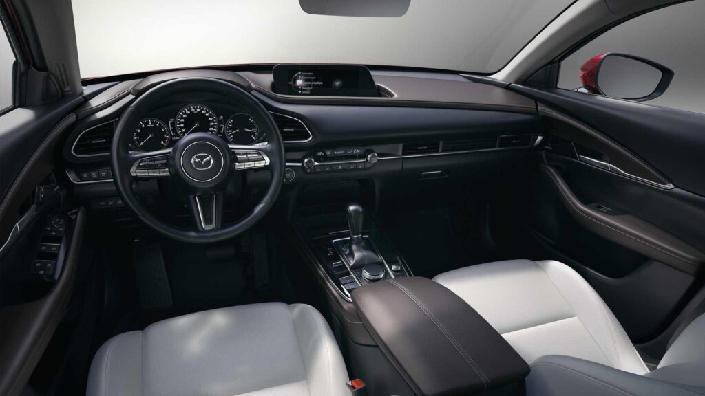 Kokpit Mazda CX-30 2026. Foto: materiały prasowe producenta