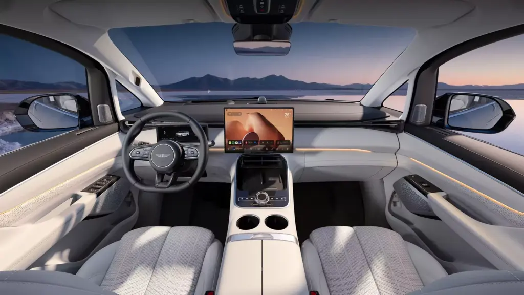 Kokpit Geely Galaxy V900. Foto: materiały prasowe producenta