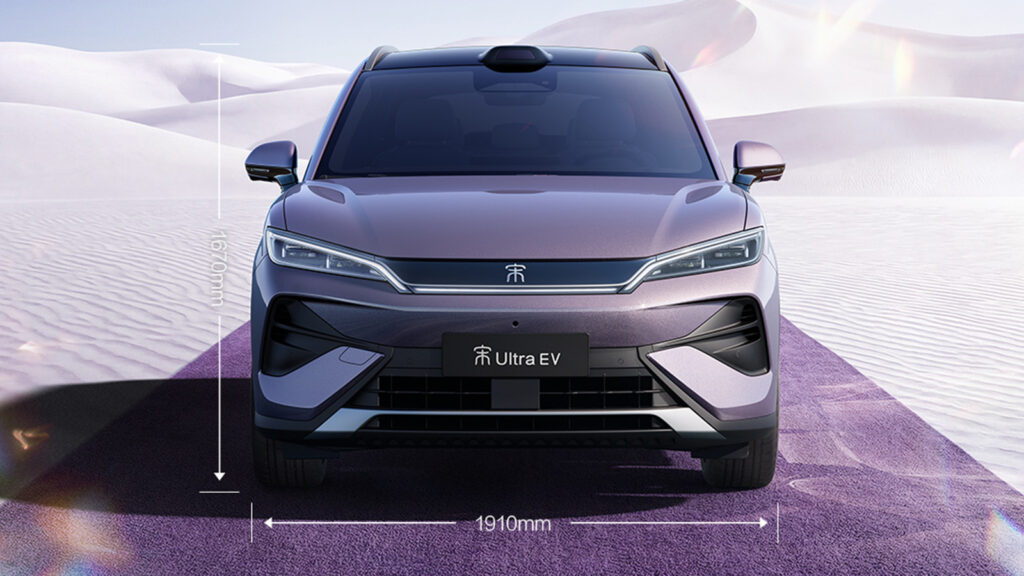 BYD Song Ultra EV 2026. Foto: materiały prasowe producenta