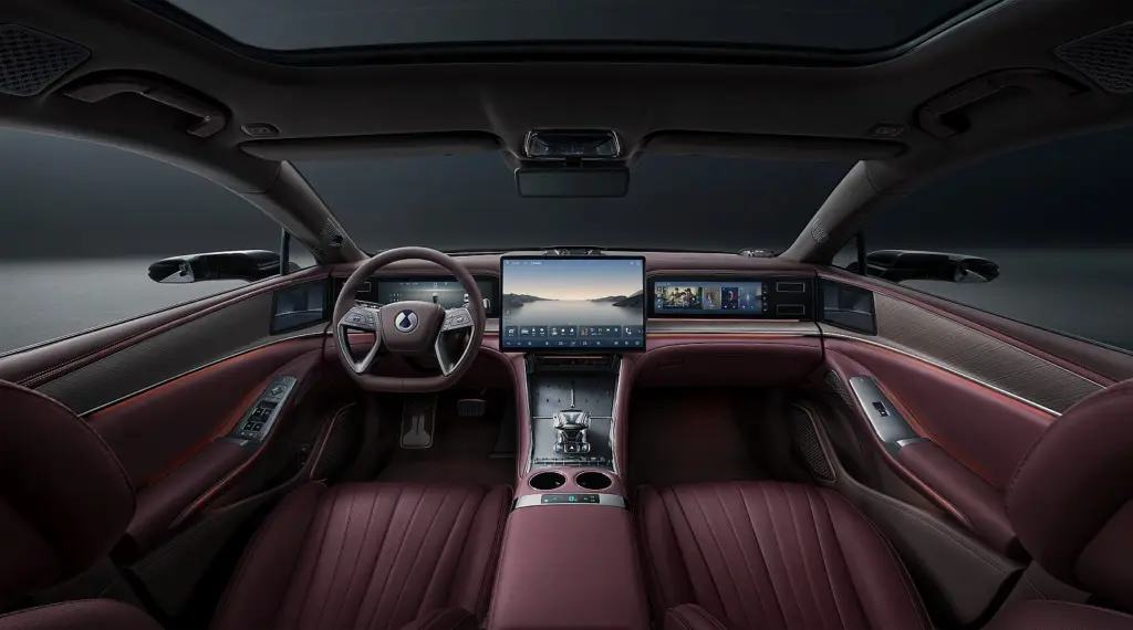 Wnętrze Denza Z9 GT 2026. Foto: materiały prasowe producenta