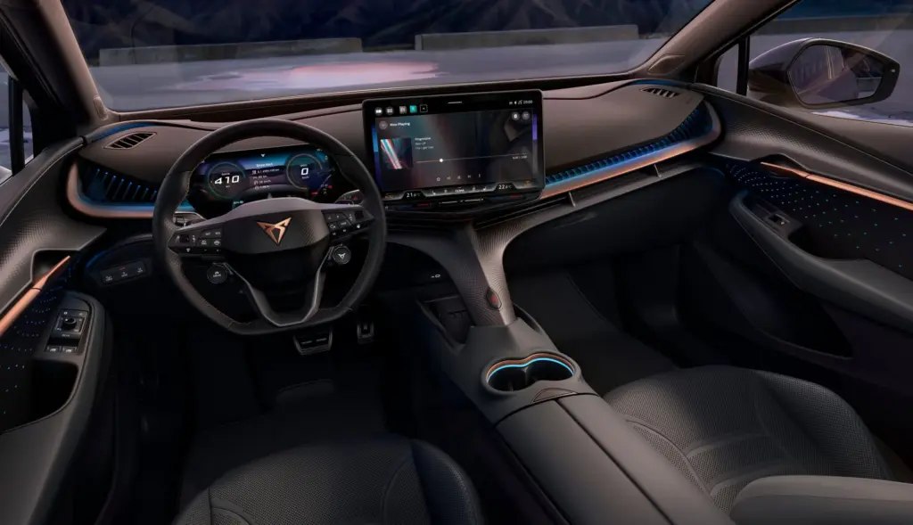 Kokpit Cupra Tavascan 2026. Foto: materiały prasowe producenta