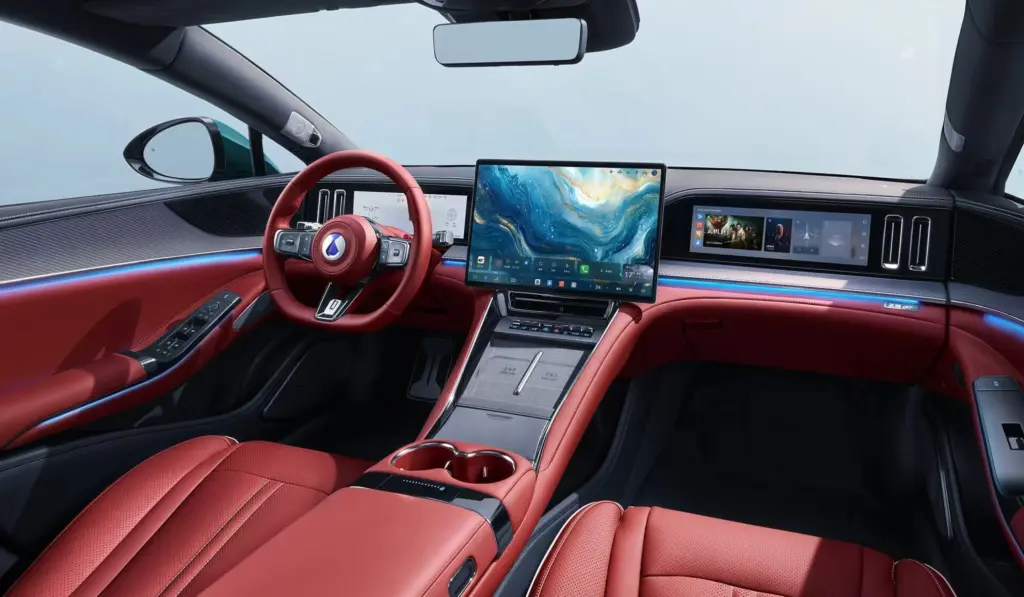 Kokpit Denza Z9 GT 2026. Foto: materiały prasowe producenta