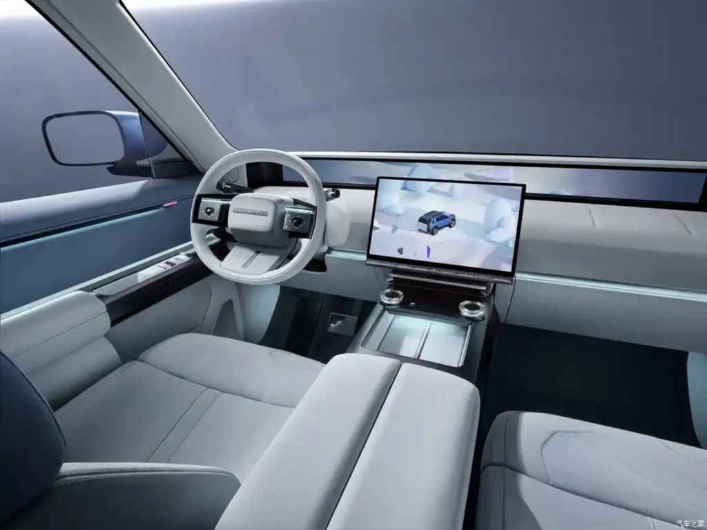 Kokpit Freelander Concept 97. Foto: materiały prasowe producenta