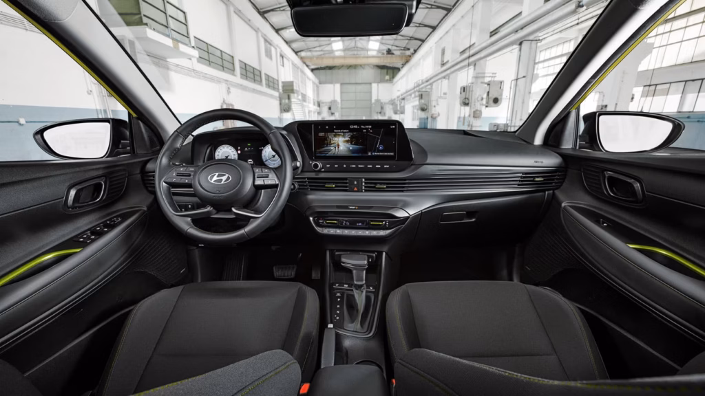 Kokpit Hyundai i20. Foto: materiały prasowe producenta