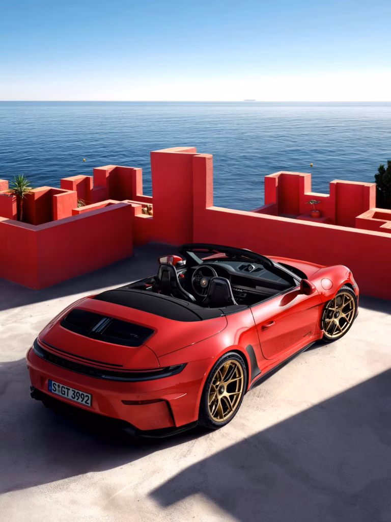 Porsche 911 GT3 S/C - widok z góry. Foto: materiały prasowe producenta