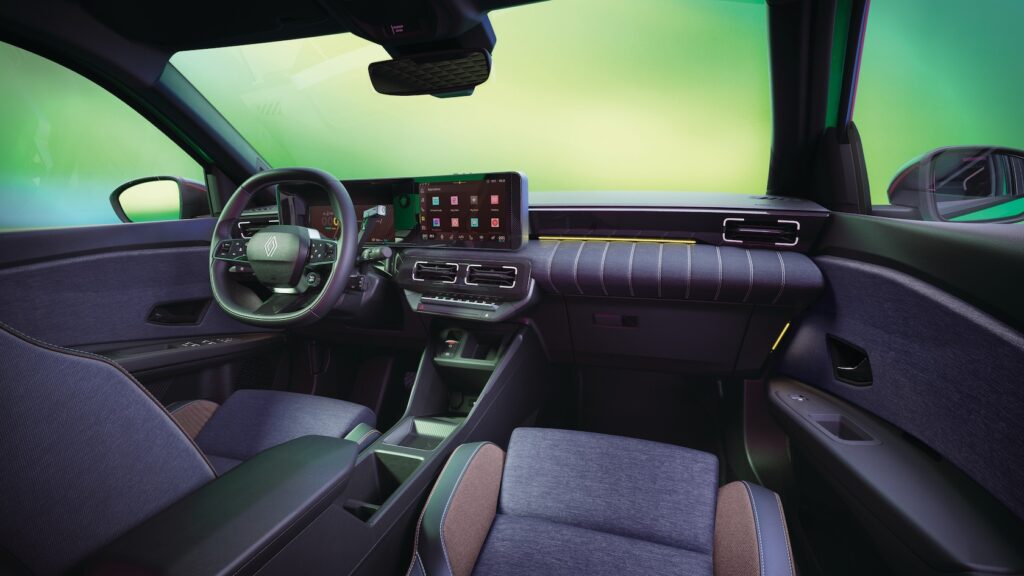 Kokpit Renault 5 E-tech. Foto: materiały prasowe producenta