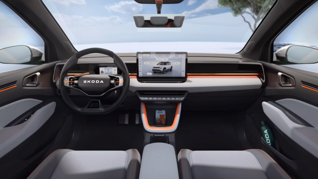 Skoda Epiq - kokpit. Foto: materiały prasowe producenta