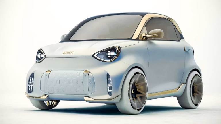 Smart Concept 2 - nowy Smart Fortwo. Widok z lewego przedniego rogu. Foto: materiały prasowe producenta