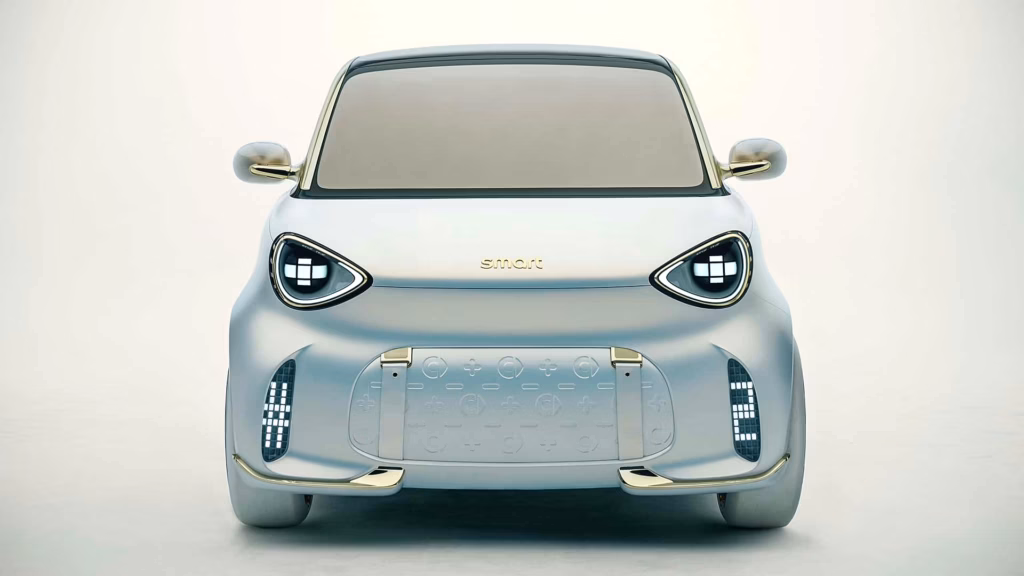 Smart Concept 2 - nowy Smart Fortwo. Widok z przodu. Foto: materiały prasowe producenta