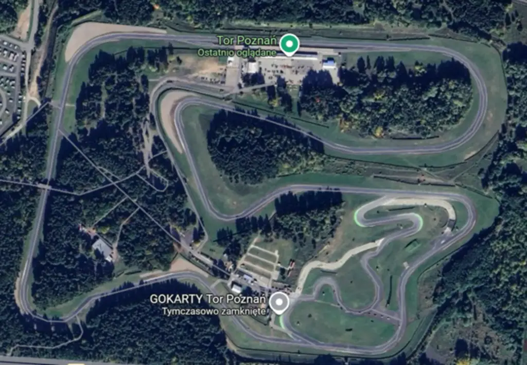 Tor Poznań - Mapy Google
