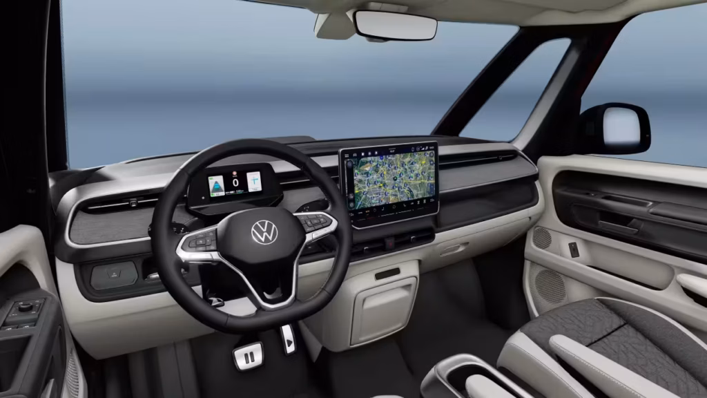 Volkswagen ID. Buzz lifting. Wnętrze. Foto: materiały prasowe producenta