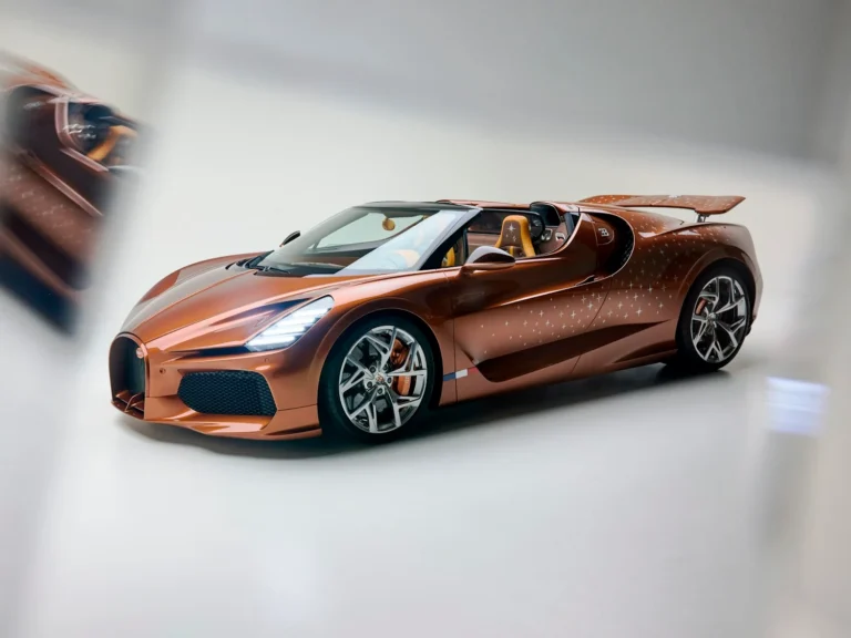 Bugatti W16 Mistral Le Retour du Jeune Prince jako jednorazowy roadster Sur Mesure