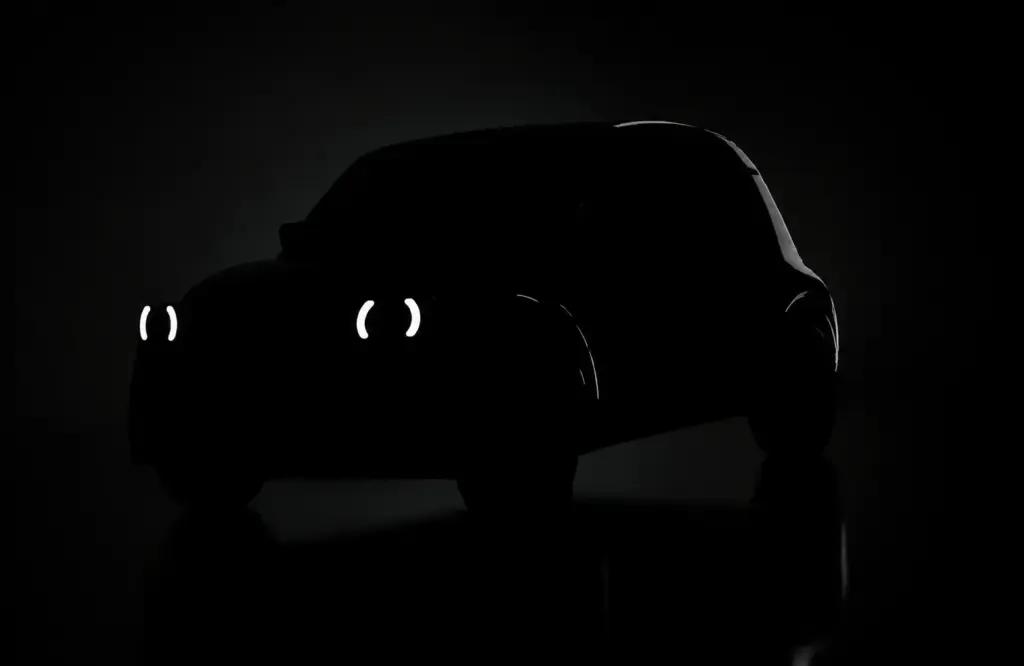 Citroën 2CV 2028 oficjalny teaser z sylwetką elektrycznego auta miejskiego. nowy Citroën 2CV