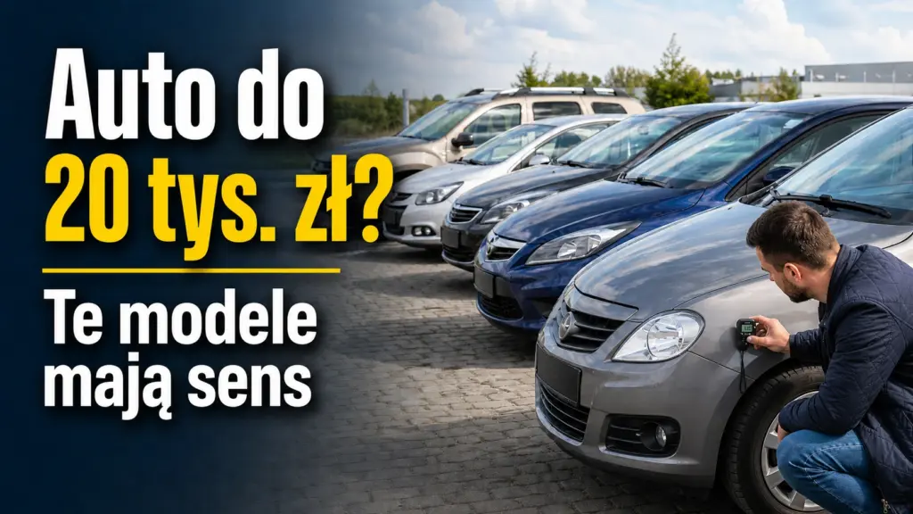 Najlepsze auta do 20 tys. zł w 2026 roku – ranking Toyota Yaris, Skoda Fabia, Opel Astra i Honda Civic