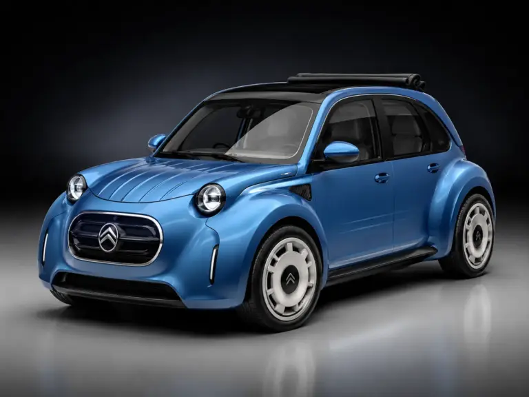 citroen-2cv-2028-oficjalny-teaser-sylwetka. nowy Citroën 2CV