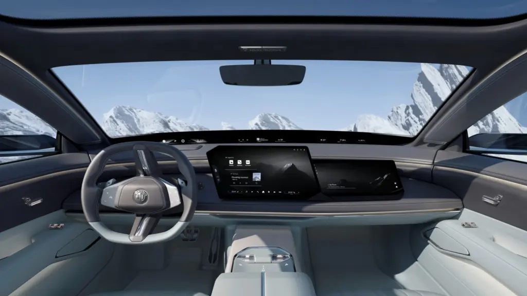 Kokpit Vision BMW ALPINA z systemem BMW Panoramic iDrive
