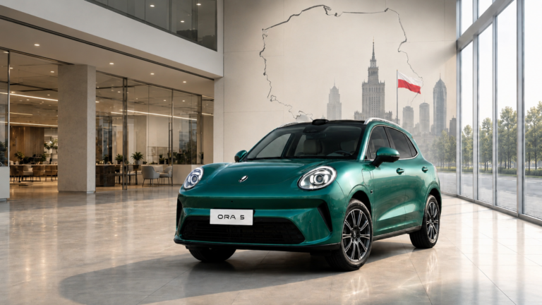 GWM ORA 5 jako nowy chiński samochód elektryczny wchodzący do Polski
