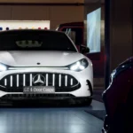 Mercedes-AMG GT 4-Door Coupé zaprezentowany podczas premiery w Warszawie. Mercedes-Benz Warszawa.