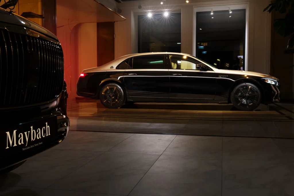 Mercedes-Maybach Klasy S w przestrzeni Maybach Atelier w Warszawie