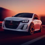 Peugeot E-208 GTi 2026 jako elektryczny hot hatch z mocą 281 KM