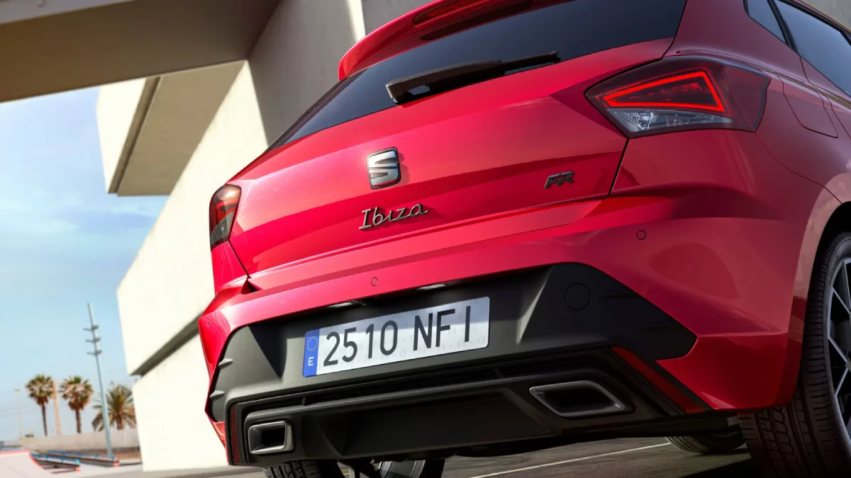 Tył SEAT-a Ibiza FR 2027
