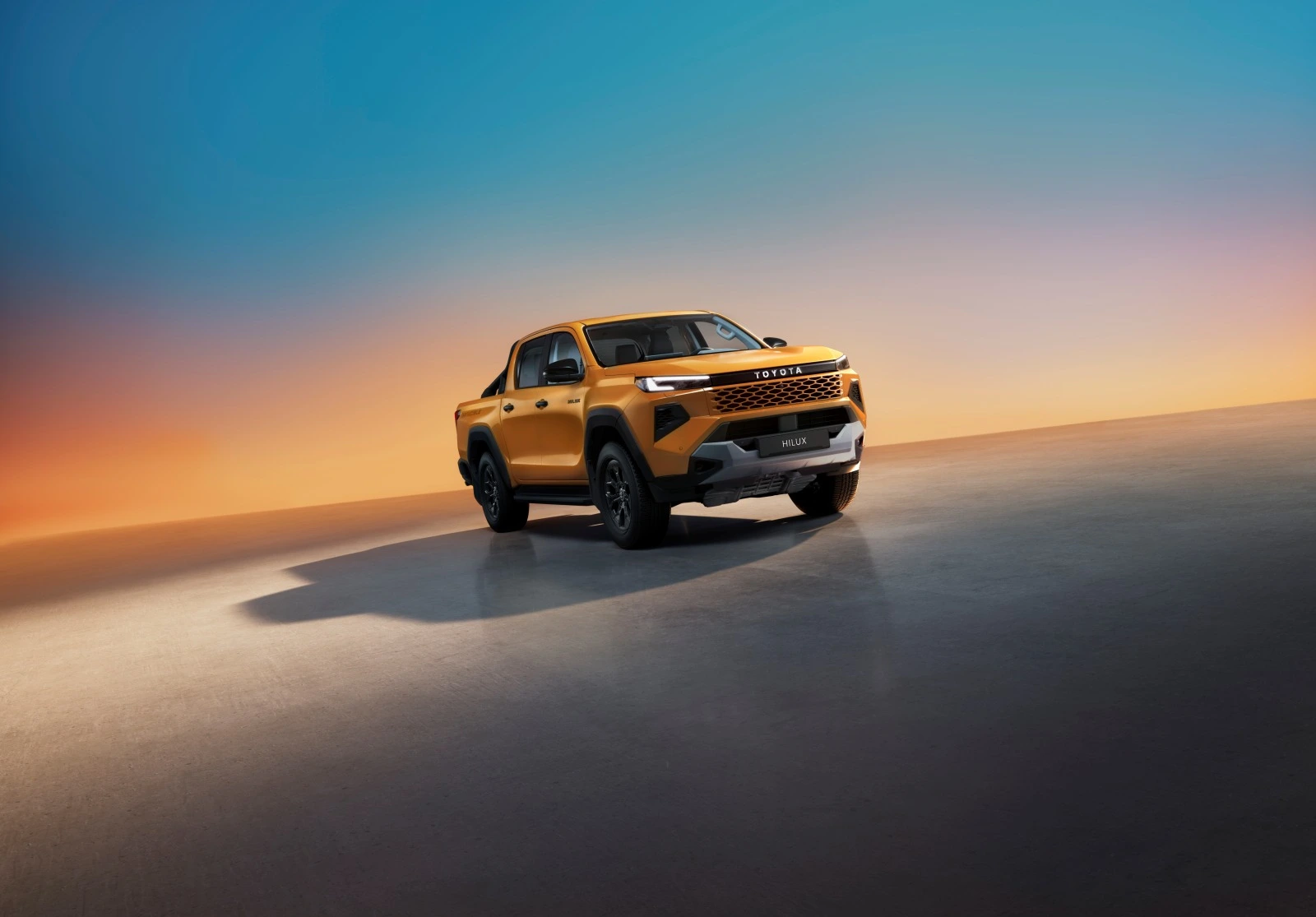 Toyota Hilux 2026 widoczna z przodu