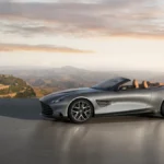 Aston Martin Vanquish 25 Volante widziany z boku