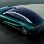 BYD Da Han widziany z góry i od tyłu