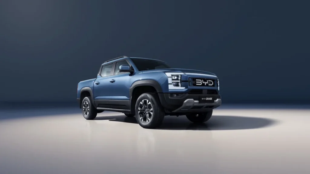 BYD Shark 6 jako hybrydowy pickup plug-in w Europie