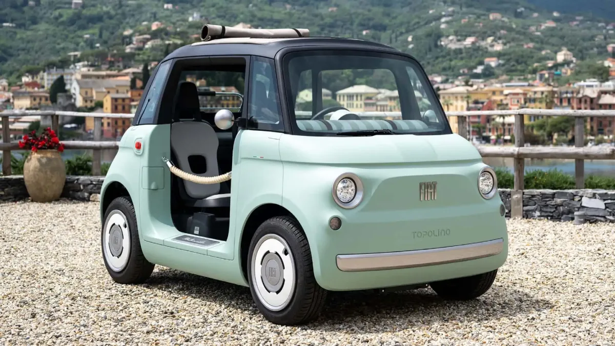 Fiat Topolino Dolcevita jako elektryczny mikropojazd do kurortów