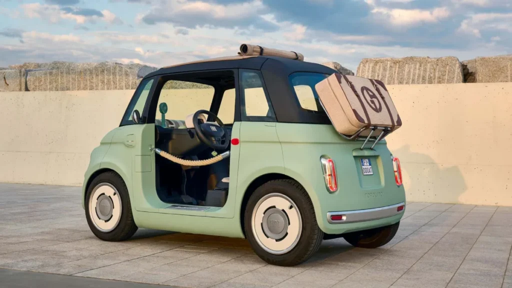 Fiat Topolino jako elektryczny mikropojazd w USA
