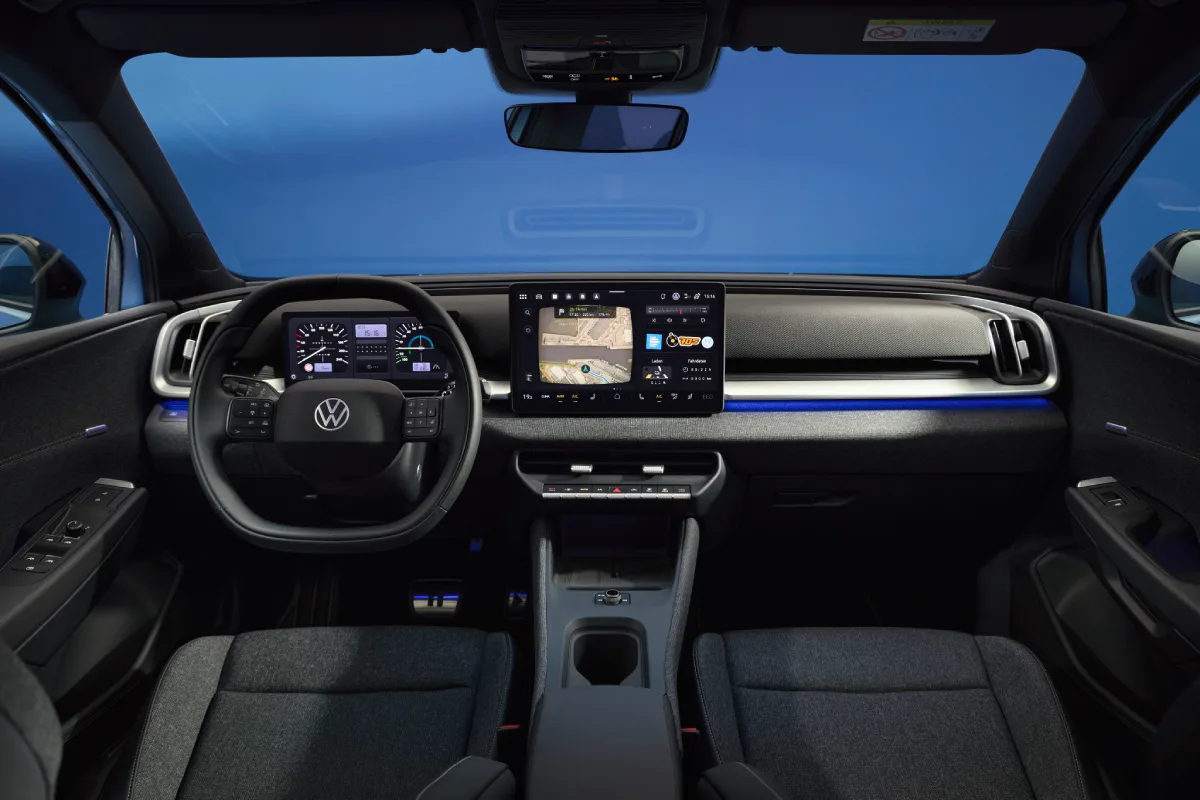 Deska rozdzielcza i cyfrowe ekrany Volkswagena ID. Cross