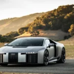 Audi Nuvolari na drodze w Kalifornii podczas debiutu w USA