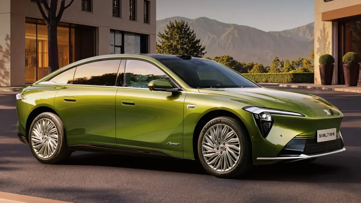 Buick Electra L7 EV widok z boku