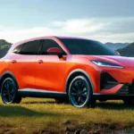 Chery Fulwin T7 elektryczny SUV podczas prezentacji w Chinach